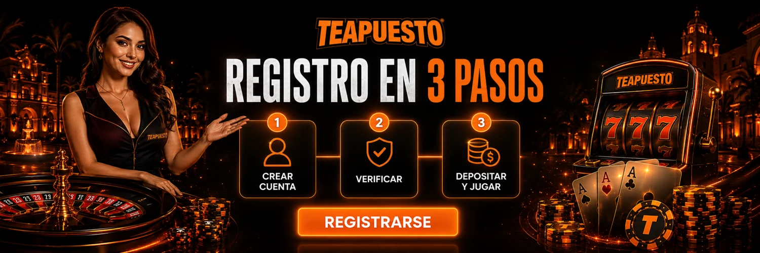 Registro de Te Apuesto en tres pasos
